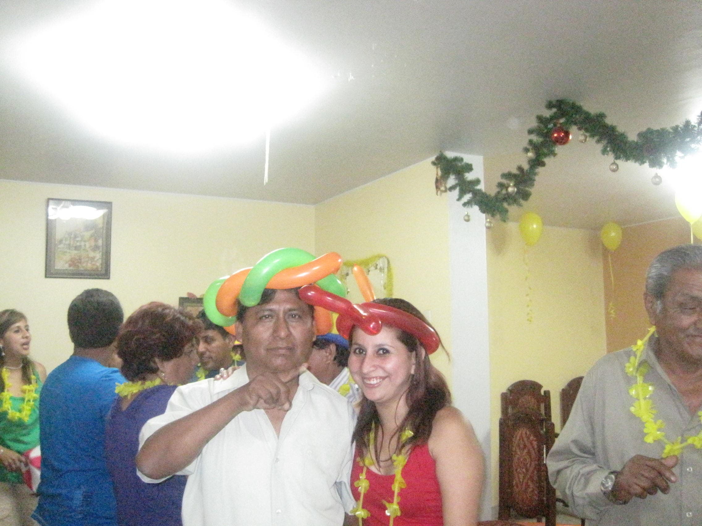 En año nuevo con la familia