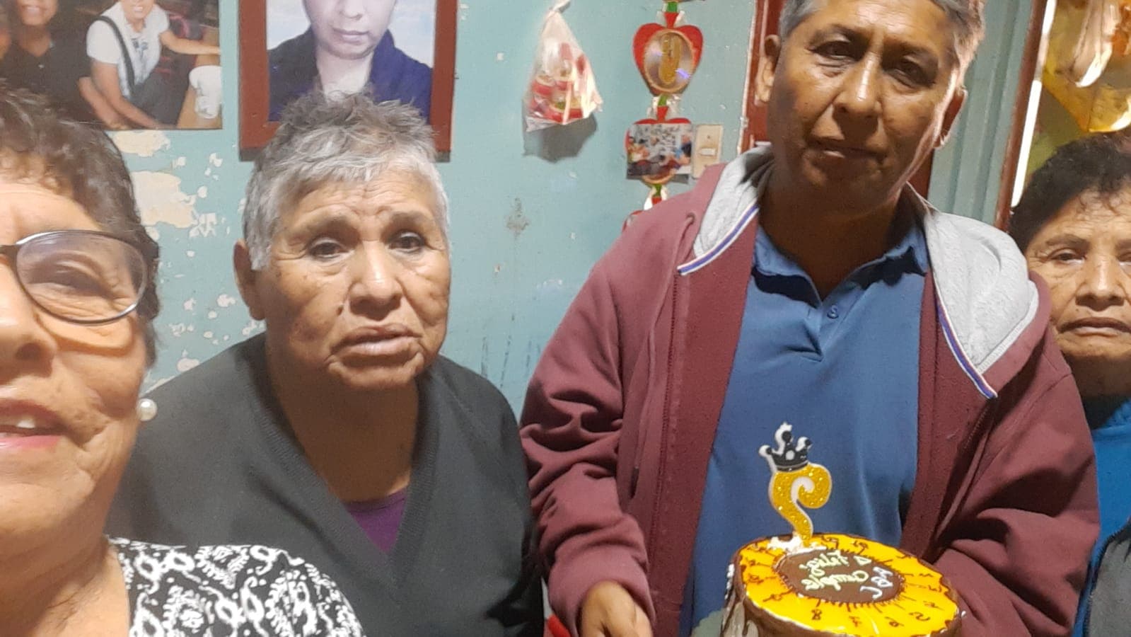 En un cumpleaños familiar