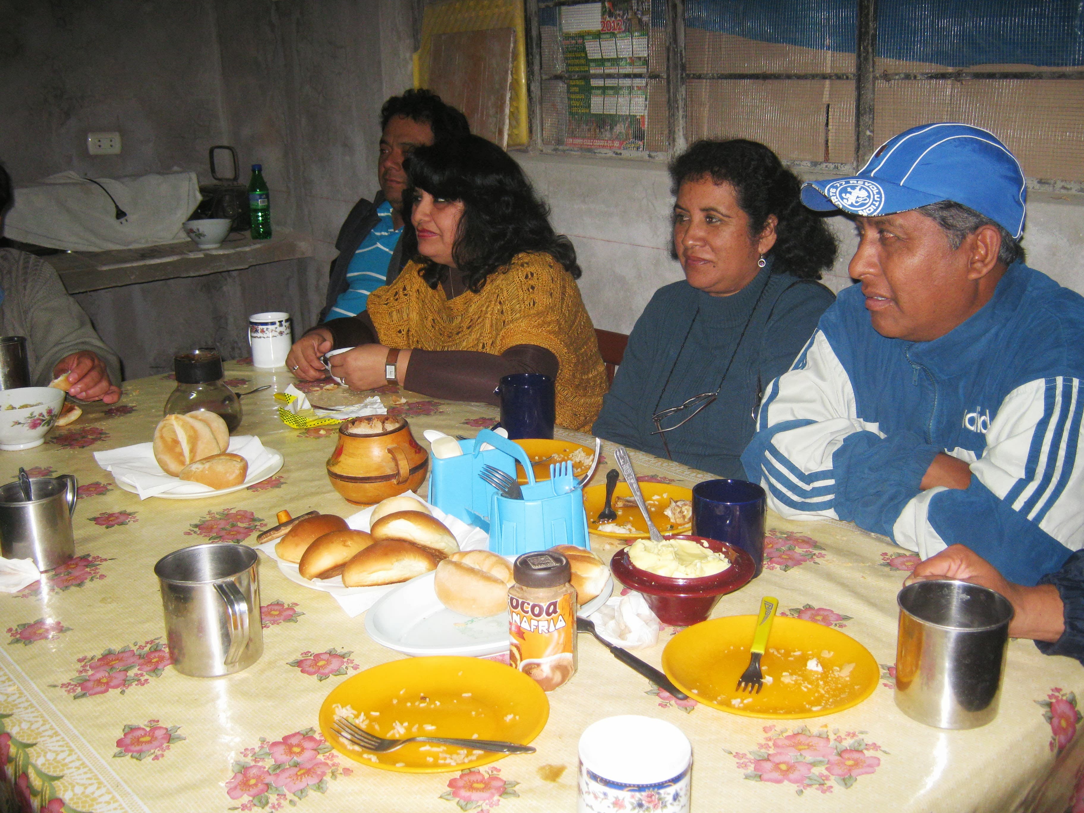 Merienda en familia