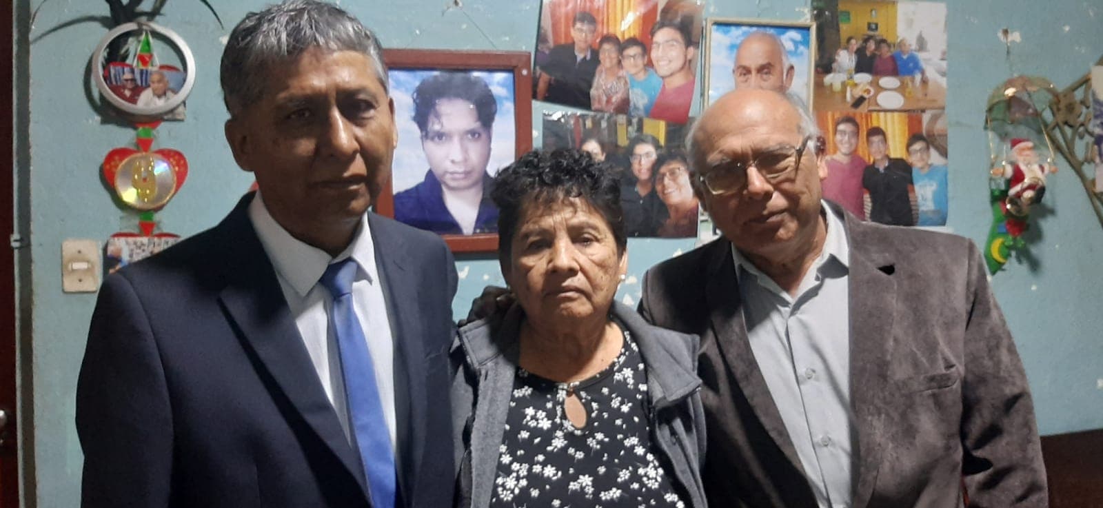 Con la familia