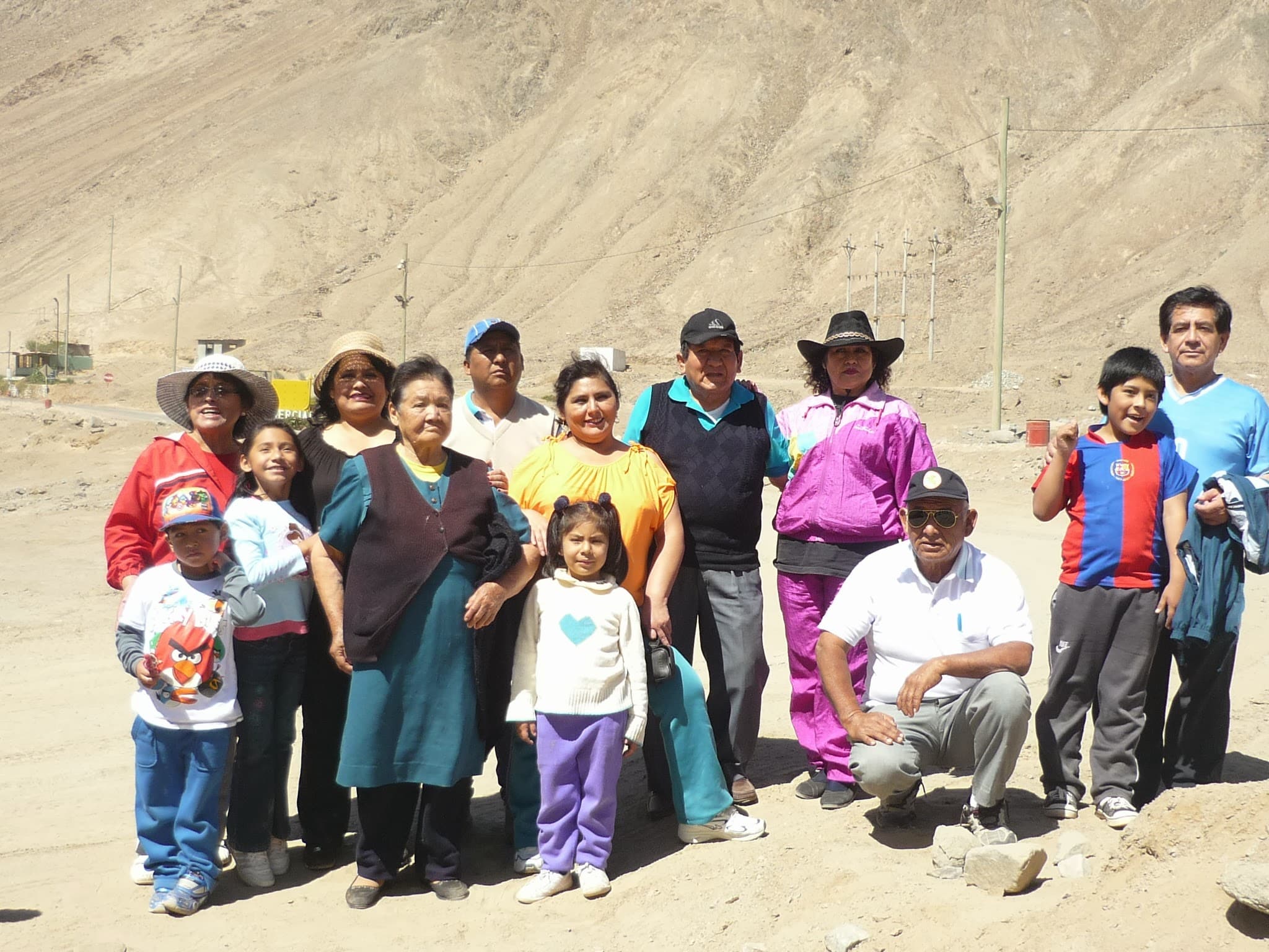 En un viaje en familia