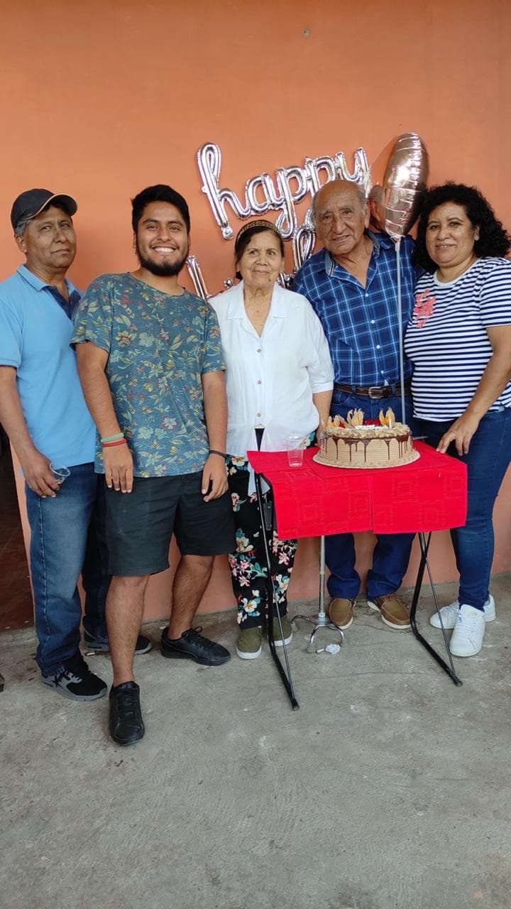 En un cumpleaños familiar