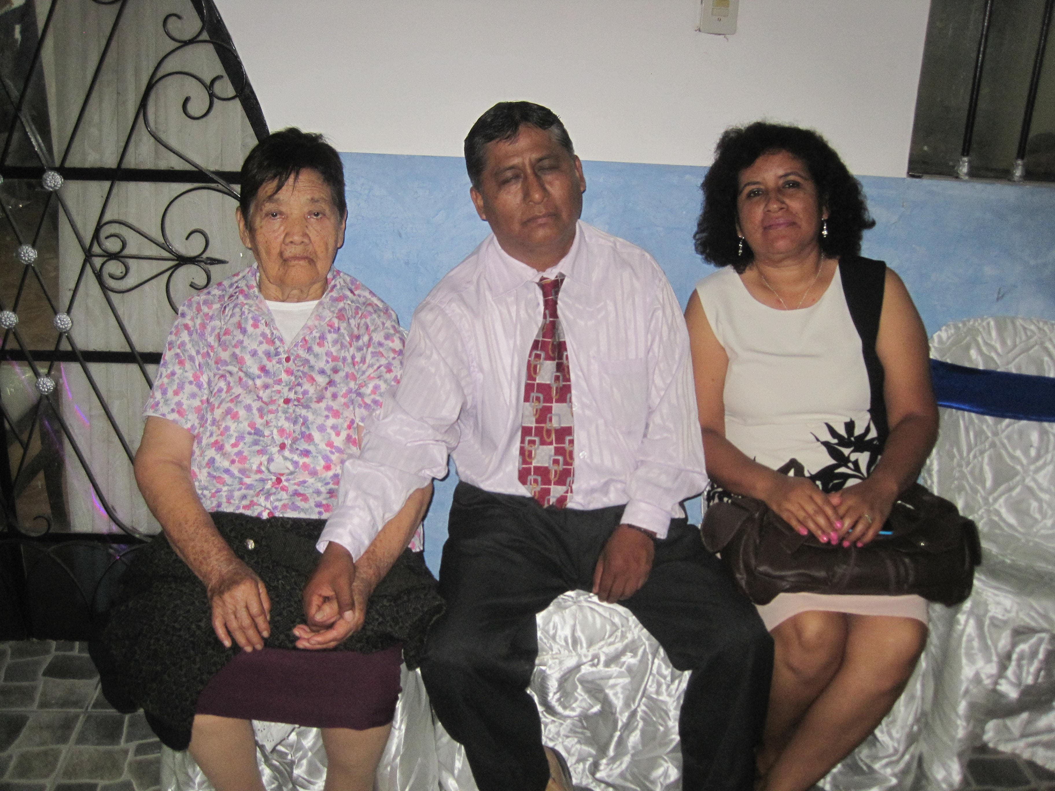 En el quinceañero de Paty