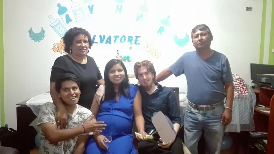 Babyshower de su nieto