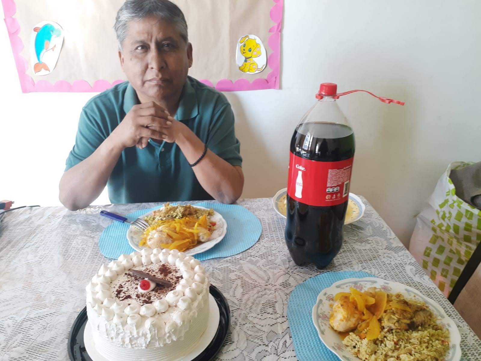En su cumpleaños