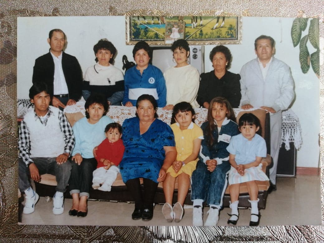 Reunión familiar, años atrás