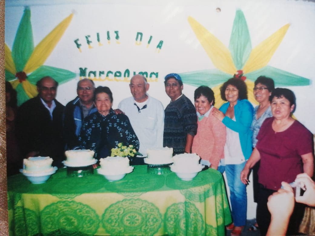 En la celebración de cumpleaños de Mamacita